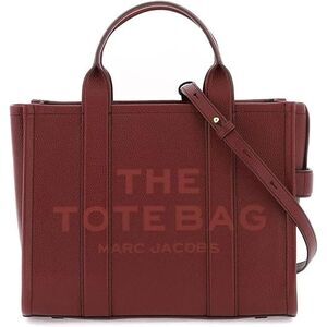 Marc Jacobs The Leather Medium Tote Bag - Cherry